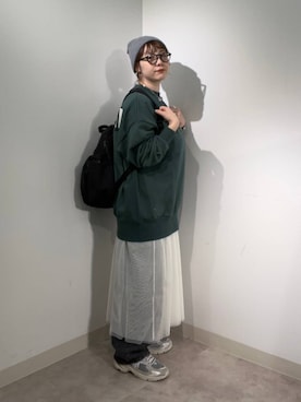 「アイテム（ワンピース/ドレス）」を使った、m.pocさん（レディース・160cm・30代）の春コーディネート