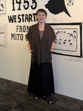 m.pocさん（レディース・160cm）の春コーディネート