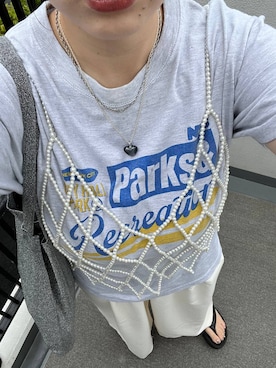 m.pocさん（レディース・160cm）の夏コーディネート