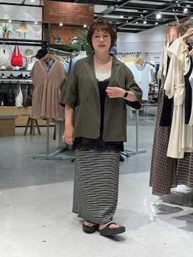 m.pocさん（レディース・160cm）の夏コーディネート