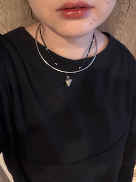 「アイテム（チョーカー）」を使った、m.pocさん（レディース・160cm・30代）の秋コーディネート