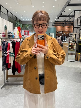 m.pocさん（レディース・160cm）の冬コーディネート