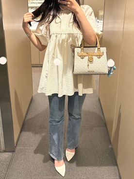 「MICHAEL KORS（マイケルコース）のアイテム」を使った、    luvieさん（レディース・165cm）の夏コーディネート