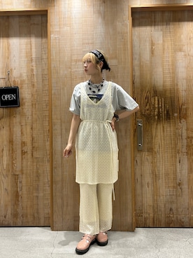 まほさん（レディース・165cm）の夏コーディネート