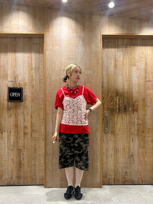 【UNISEX】【全12色展開】メッセージプリント半袖Tee