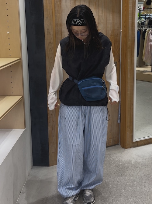 【UNISEX】総柄フードベスト