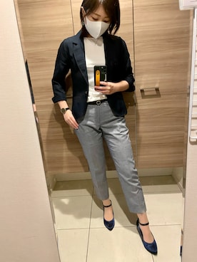 「MISCH MASCH（ミッシュマッシュ）のアイテム（ジャケット/アウター）」を使った、UFOさん（レディース・156cm）の夏コーディネート