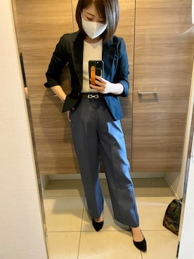 「MISCH MASCH（ミッシュマッシュ）のアイテム（ジャケット/アウター）」を使った、UFOさん（レディース・156cm）の夏コーディネート