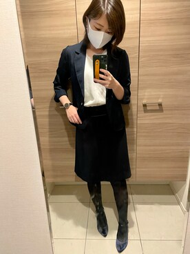 「MISCH MASCH（ミッシュマッシュ）のアイテム（ジャケット/アウター）」を使った、UFOさん（レディース・156cm）の夏コーディネート