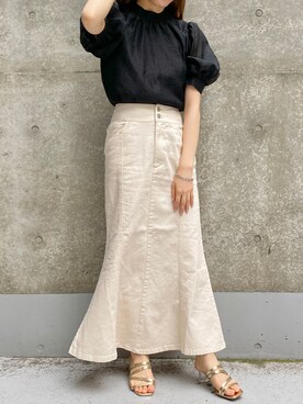 きーちゃんさん（レディース・159cm）の夏コーディネート