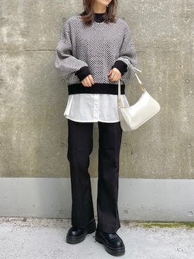 きーちゃんさん（レディース・159cm）の秋コーディネート