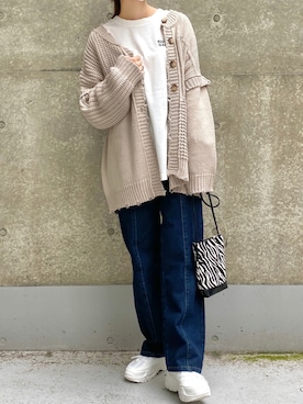 きーちゃんさん（レディース・159cm）の秋コーディネート