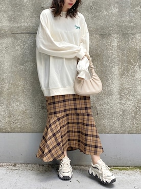きーちゃんさん（レディース・159cm）の秋コーディネート