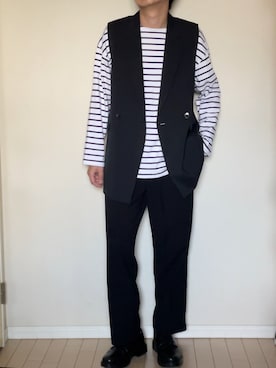 つばささん(メンズ・175cm)の春コーディネート
