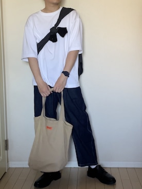 「SlashDate（スラッシュデイト）のアイテム」を使った、つばささん（メンズ・176cm）の夏コーディネート