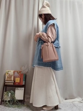 「アラフォーコーデ」｜「アイテム（その他）」を使った、x 𝕟𝕚𝕛𝕚𝕞𝕒𝕤𝕦 xさん（レディース・154cm）の冬コーディネート