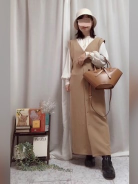 「アラフォーコーデ」｜「アイテム（その他）」を使った、x 𝕟𝕚𝕛𝕚𝕞𝕒𝕤𝕦 xさん（レディース・154cm）の冬コーディネート