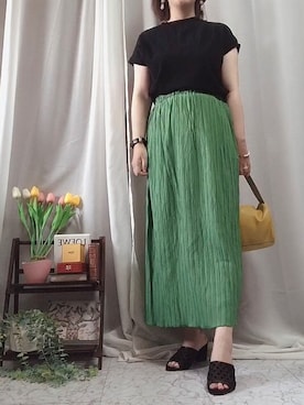 x 𝕟𝕚𝕛𝕚𝕞𝕒𝕤𝕦 xさん（レディース・154cm）の夏コーディネート