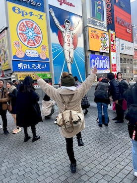 「ニットキャップ」｜「アイテム（その他）」を使った、x 𝕟𝕚𝕛𝕚𝕞𝕒𝕤𝕦 xさん（レディース・154cm）の冬コーディネート