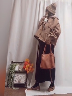 「スウェットワンピース」｜「アイテム（ローファー）」を使った、x 𝕟𝕚𝕛𝕚𝕞𝕒𝕤𝕦 xさん（レディース・154cm）の秋コーディネート