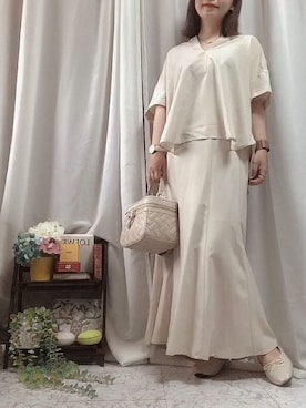 x 𝕟𝕚𝕛𝕚𝕞𝕒𝕤𝕦 xさん(レディース・154cm)の夏コーディネート