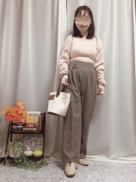 「アラフォーコーデ」｜「アイテム（その他）」を使った、x 𝕟𝕚𝕛𝕚𝕞𝕒𝕤𝕦 xさん（レディース・154cm）の秋コーディネート