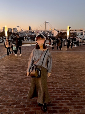 「アラフォーコーデ」｜「アイテム（その他）」を使った、x 𝕟𝕚𝕛𝕚𝕞𝕒𝕤𝕦 xさん（レディース・154cm）の冬コーディネート