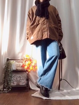 「厚底」｜「アイテム（その他）」を使った、x 𝕟𝕚𝕛𝕚𝕞𝕒𝕤𝕦 xさん（レディース・154cm）の秋コーディネート