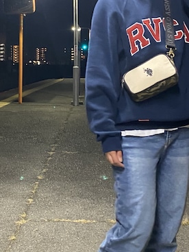 「RVCA（ルーカ）のアイテム」を使った、(^з^)-☆さん（レディース・163cm）の春コーディネート