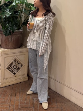 「Kastane（カスタネ）のアイテム」を使った、chanyuiiさん（骨格ウェーブ・レディース・153cm）の春コーディネート