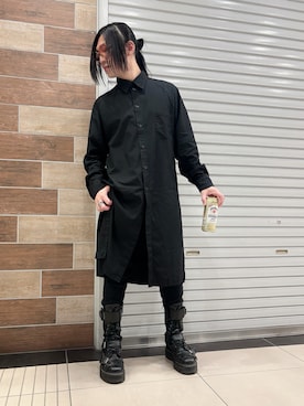 「アイテム（ブーツ）」を使った、FUMY さん（メンズ・165cm）の秋コーディネート