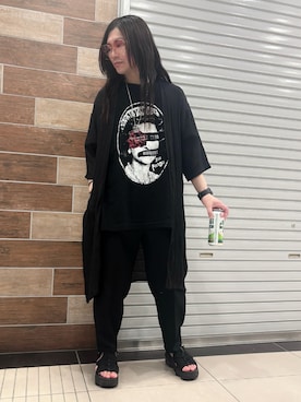 「秋服」｜「アイテム（サンダル）」を使った、FUMY さん（メンズ・165cm）の秋コーディネート