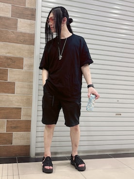 「アイテム（その他）」を使った、FUMY さん（メンズ・165cm）の夏コーディネート