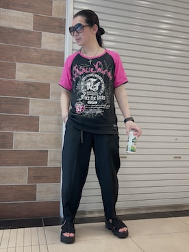 「アイテム（その他）」を使った、FUMY さん（メンズ・165cm）の夏コーディネート