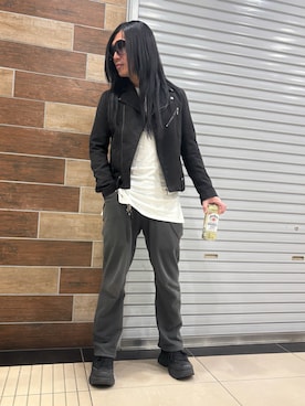 「アイテム（その他）」を使った、FUMY さん（メンズ・165cm）の秋コーディネート