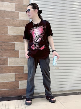 「アイテム（その他）」を使った、FUMY さん（メンズ・165cm）の夏コーディネート