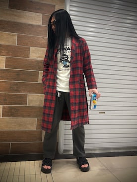 「PENDLETON（ペンドルトン）のアイテム」を使った、FUMY さん（メンズ・165cm）の秋コーディネート