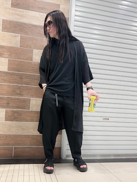 「アイテム（カーディガン/ボレロ）」を使った、FUMY さん（メンズ・165cm）の秋コーディネート