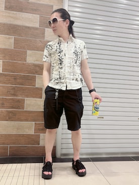 「アイテム（その他）」を使った、FUMY さん（メンズ・165cm）の夏コーディネート
