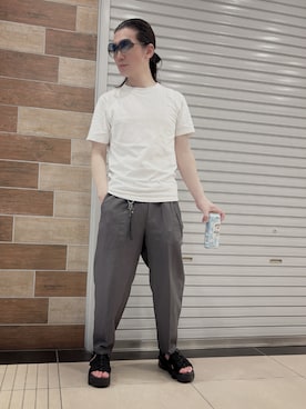 「アイテム（その他）」を使った、FUMY さん（メンズ・165cm）の夏コーディネート