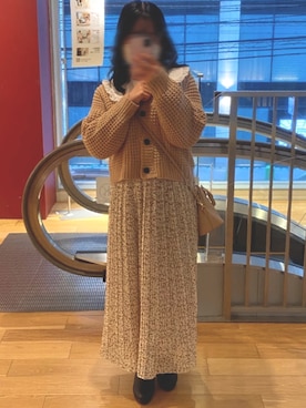 「Honeys（ハニーズ）のアイテム（ブーティ）」を使った、®️さん（レディース・156cm）の秋コーディネート