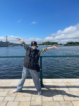 「Shine（シャイン）のアイテム」を使った、osp7nさん（レディース・166cm）の秋コーディネート