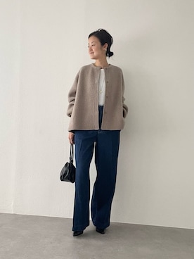 「アイテム（ブルゾン）」を使った、dazaiさん（レディース・166cm）の夏コーディネート