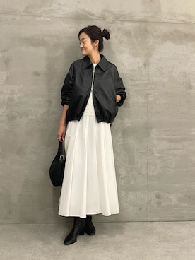 「LIVETART（リヴェタート）のアイテム」を使った、dazaiさん（レディース・166cm）の冬コーディネート