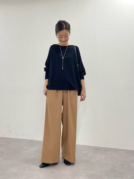 「キャメル」｜dazaiさん（レディース・166cm）の秋コーディネート