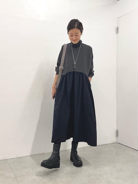 「アイテム（ワンピース）」を使った、dazaiさん（レディース・166cm）の夏コーディネート