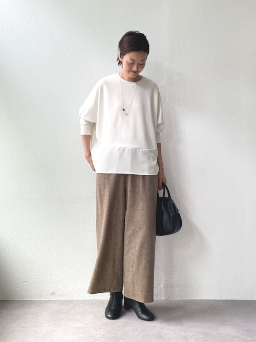 ラウンドキリカエプルオーバー（Tシャツ/カットソー