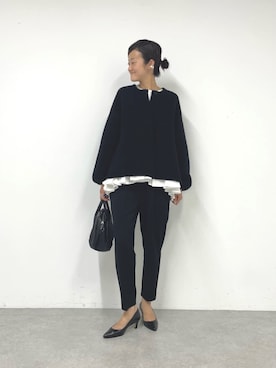 「アイテム（ボストンバッグ）」を使った、dazaiさん（レディース・166cm）の夏コーディネート