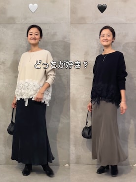 BEARDSLEYランダムパールスカート　新品未使用品 BEARDSLEY（ビアズリー）の「ランダムパールスカート（）」 - WEAR