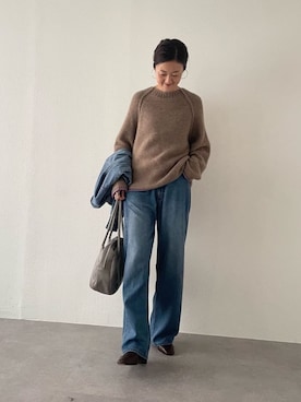 「アイテム（デニムジャケット）」を使った、dazaiさん（レディース・166cm）の夏コーディネート